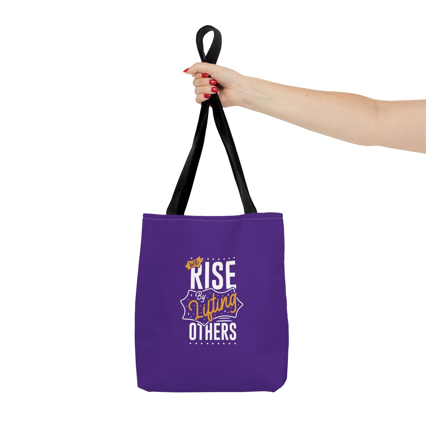 We Rise By Lifting Others Tote Bag (AOP)