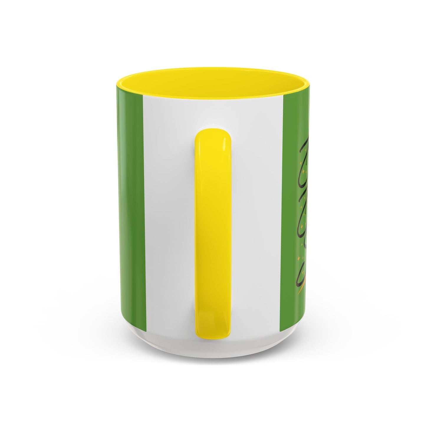 You Have To Believe It Before You See It Accent Coffee Mug (11, 15oz)