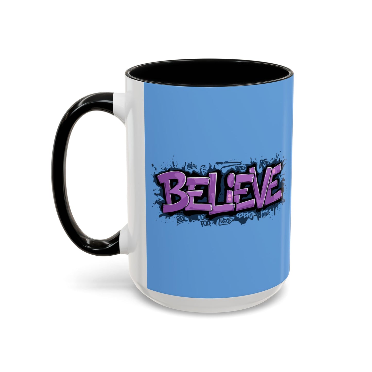 Believe Accent Coffee Mug (11, 15oz)