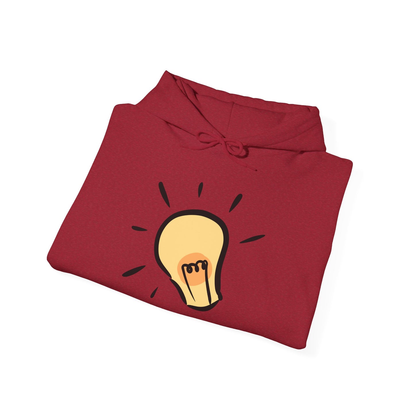 Inspire Idea Bulb Unisex Heavy Blend™ Hooded Sweatshirt