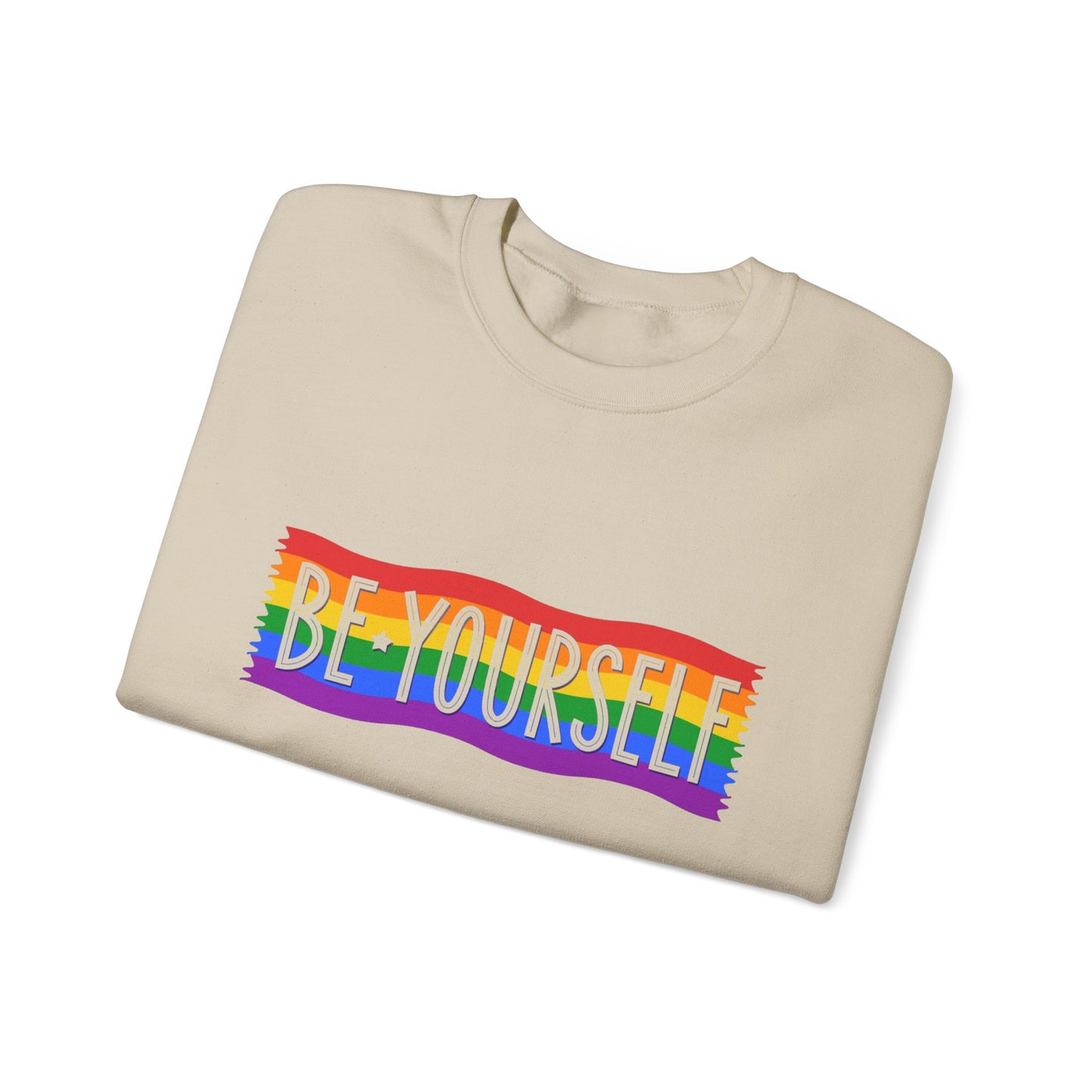 Be Yourself Unisex Heavy Blend™ Crewneck Sweatshirt
