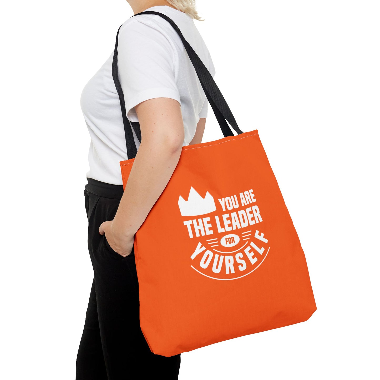 You Are The Leader For Yourself Tote Bag (AOP)