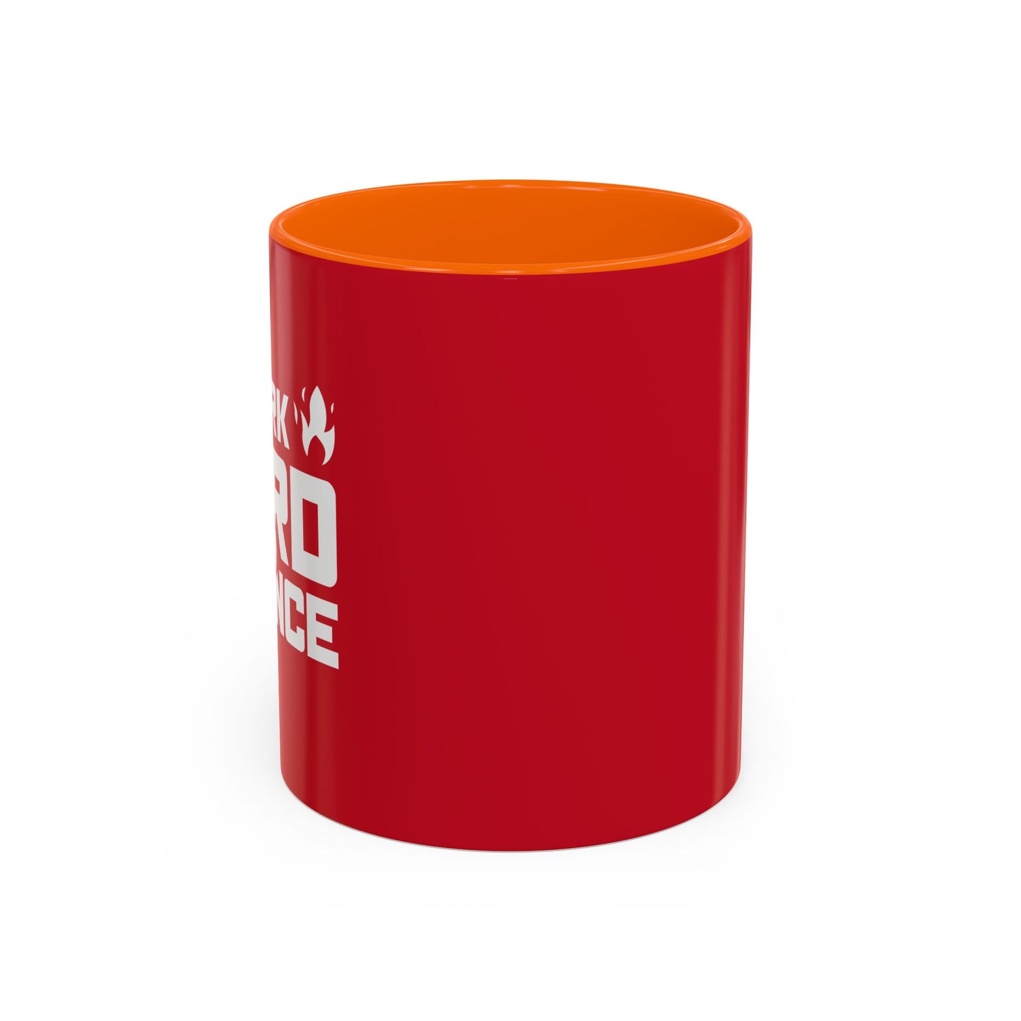 Work Hard In Silence Accent Coffee Mug (11, 15oz)