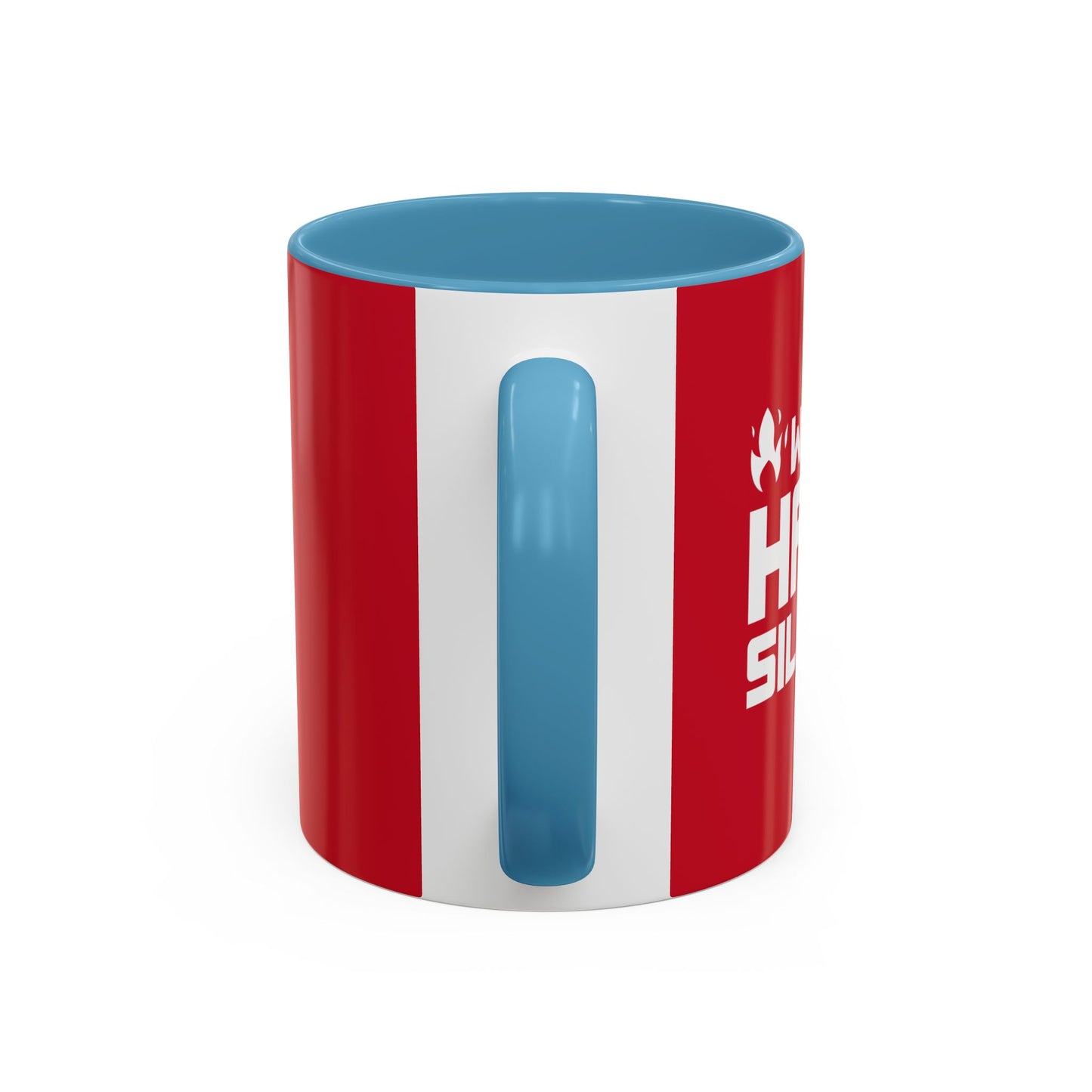 Work Hard In Silence Accent Coffee Mug (11, 15oz)