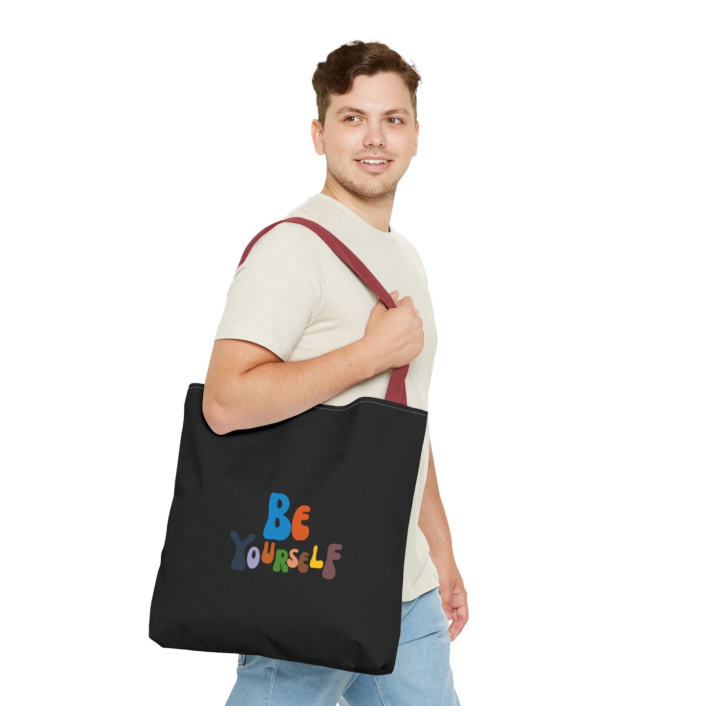 Be Yourself Tote Bag (AOP)