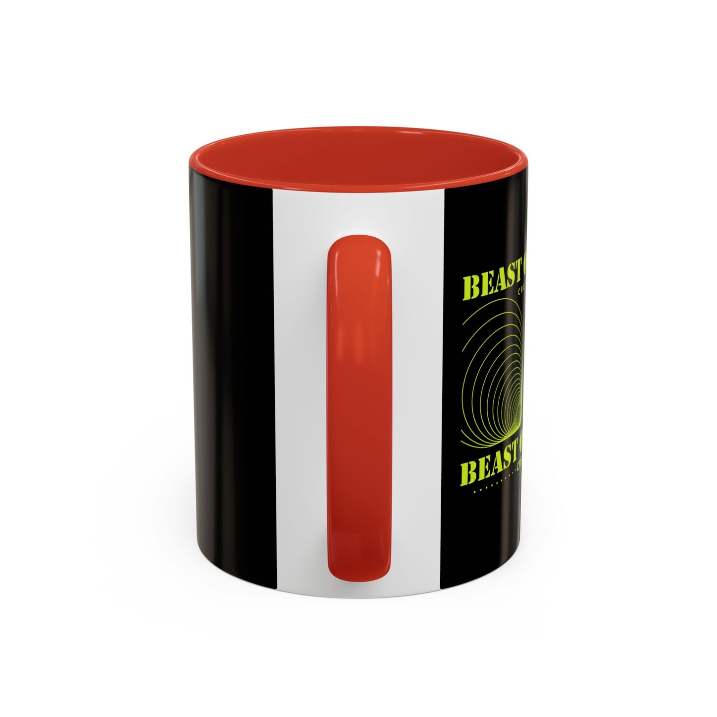 Beast Of The Mind Creative Circle Accent Coffee Mug (11, 15oz)