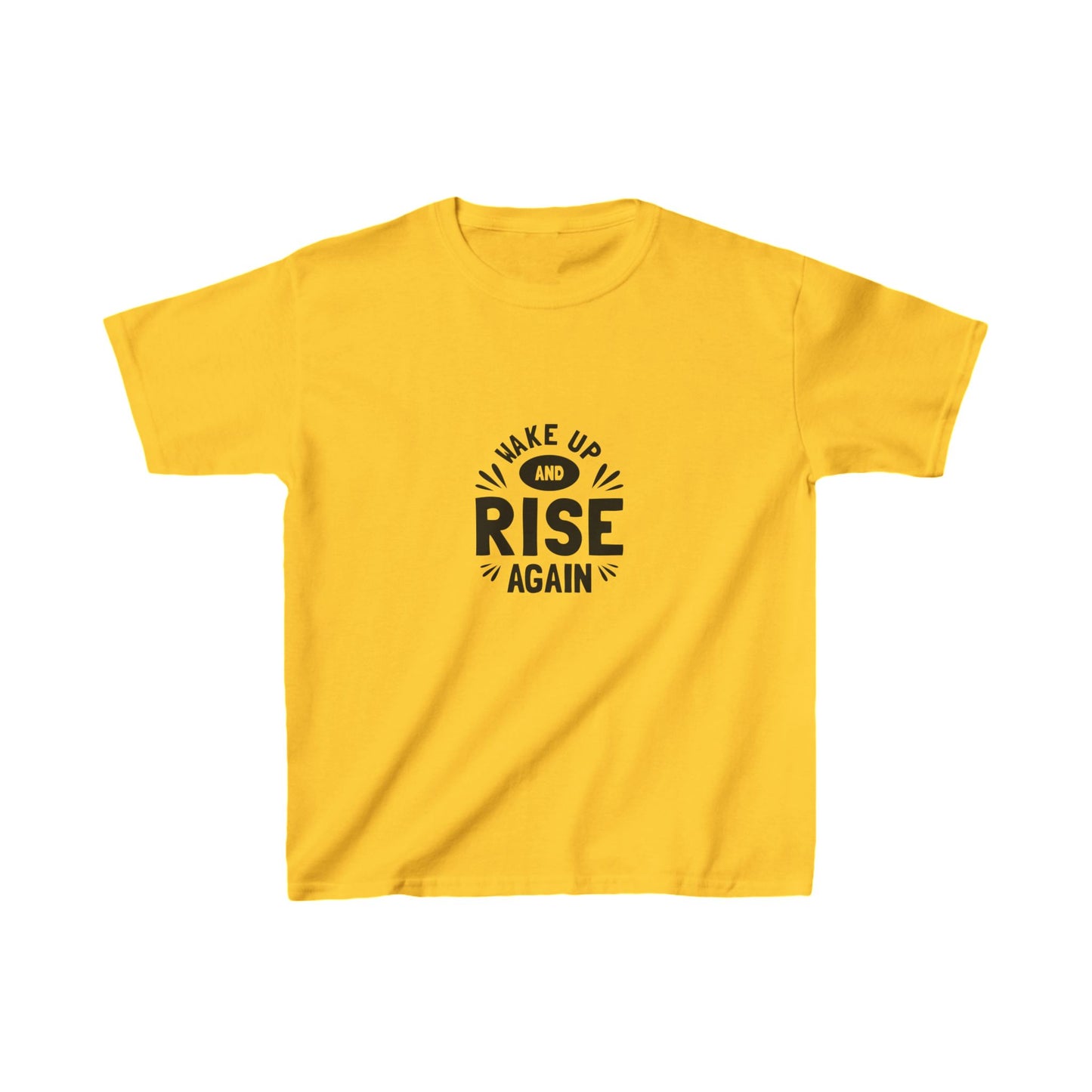 Wake Up And Rise Again Kids Heavy Cotton™ Tee
