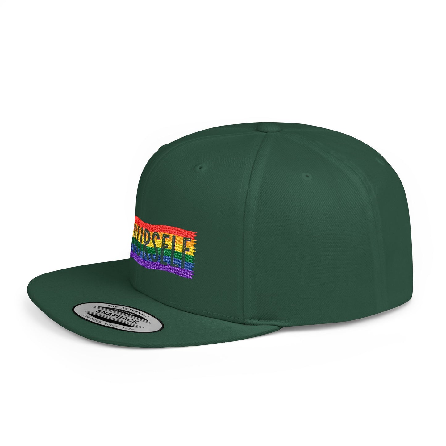 Be Yourself Flat Bill Snapback
