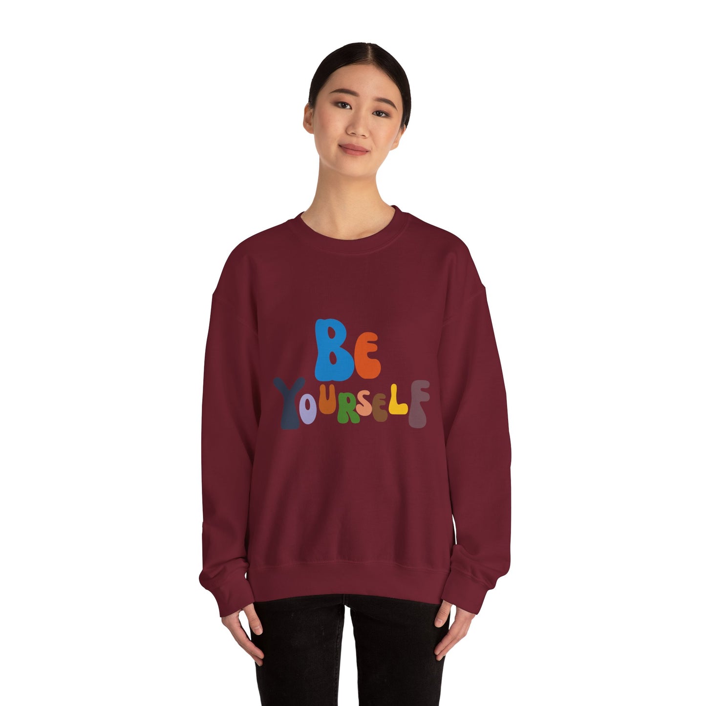Be Yourself Unisex Heavy Blend™ Crewneck Sweatshirt