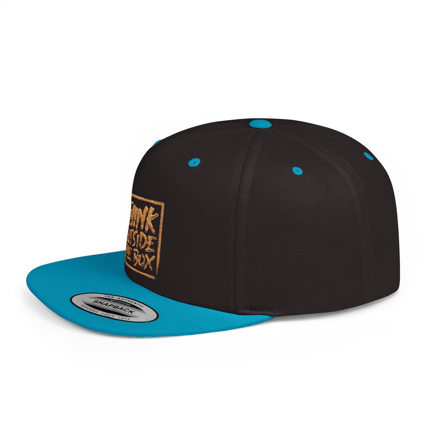 Think Outsidethe Box Flat Bill Snapback