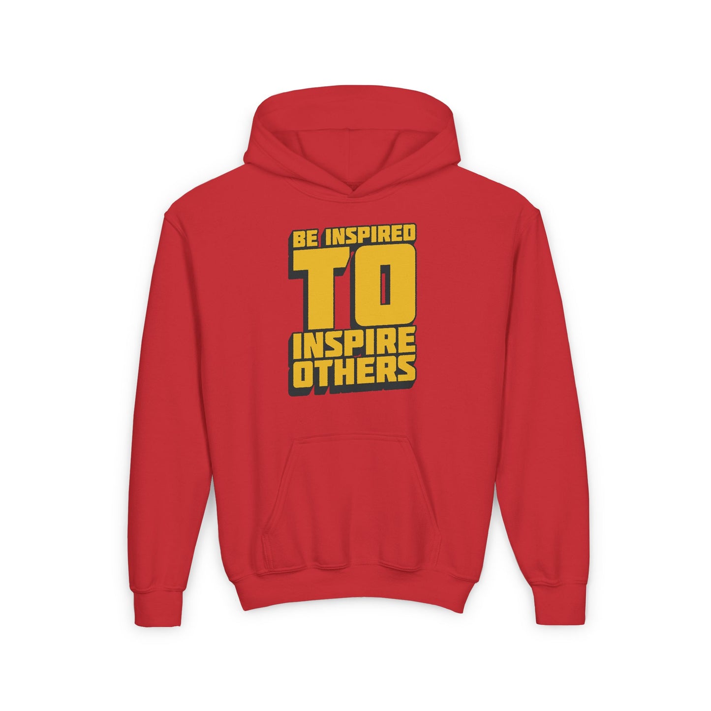 Be Inspired To Inspire Others Youth Heavy Blend Hooded Sweatshirt
