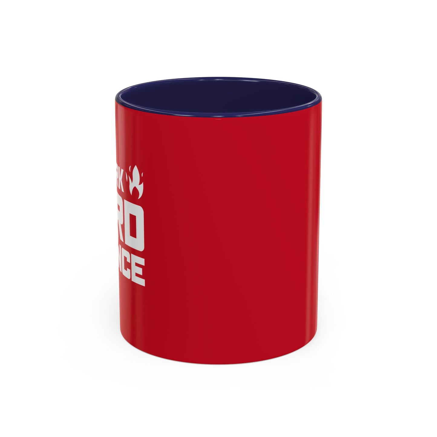 Work Hard In Silence Accent Coffee Mug (11, 15oz)