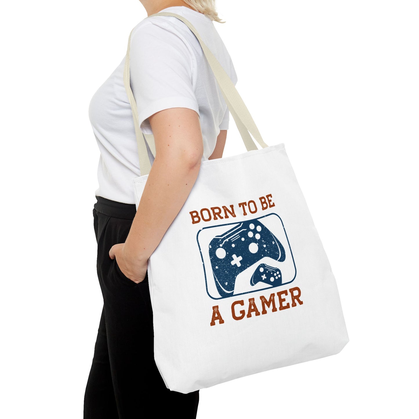 Born To Be A Gamer Tote Bag (AOP)