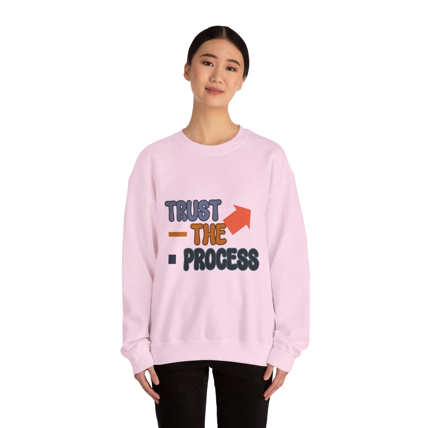 Trust The Process Unisex Heavy Blend™ Crewneck Sweatshirt