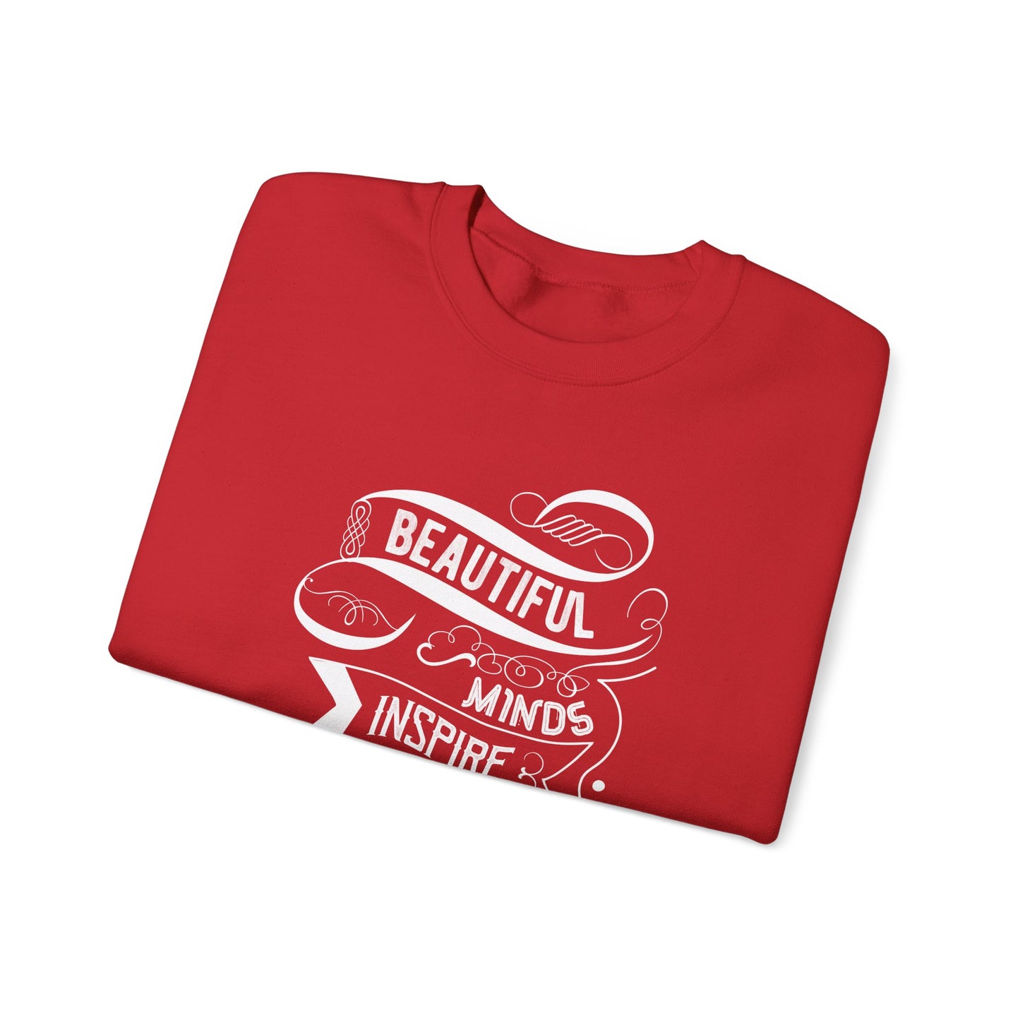 Beautiful Minds Inspire Others Unisex Heavy Blend™ Crewneck Sweatshirt