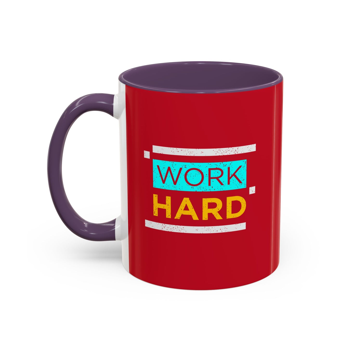 Work Hard Accent Coffee Mug (11, 15oz)