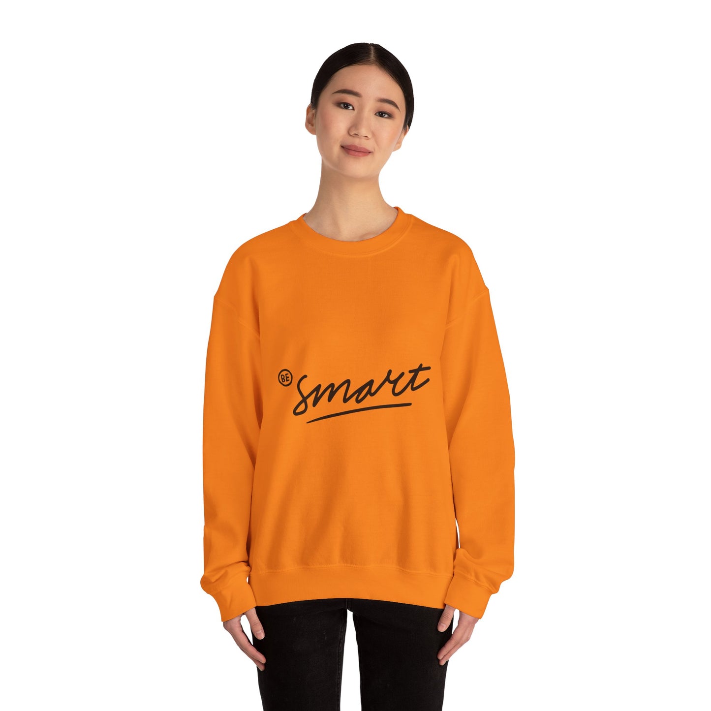 Be Smart Unisex Heavy Blend™ Crewneck Sweatshirt