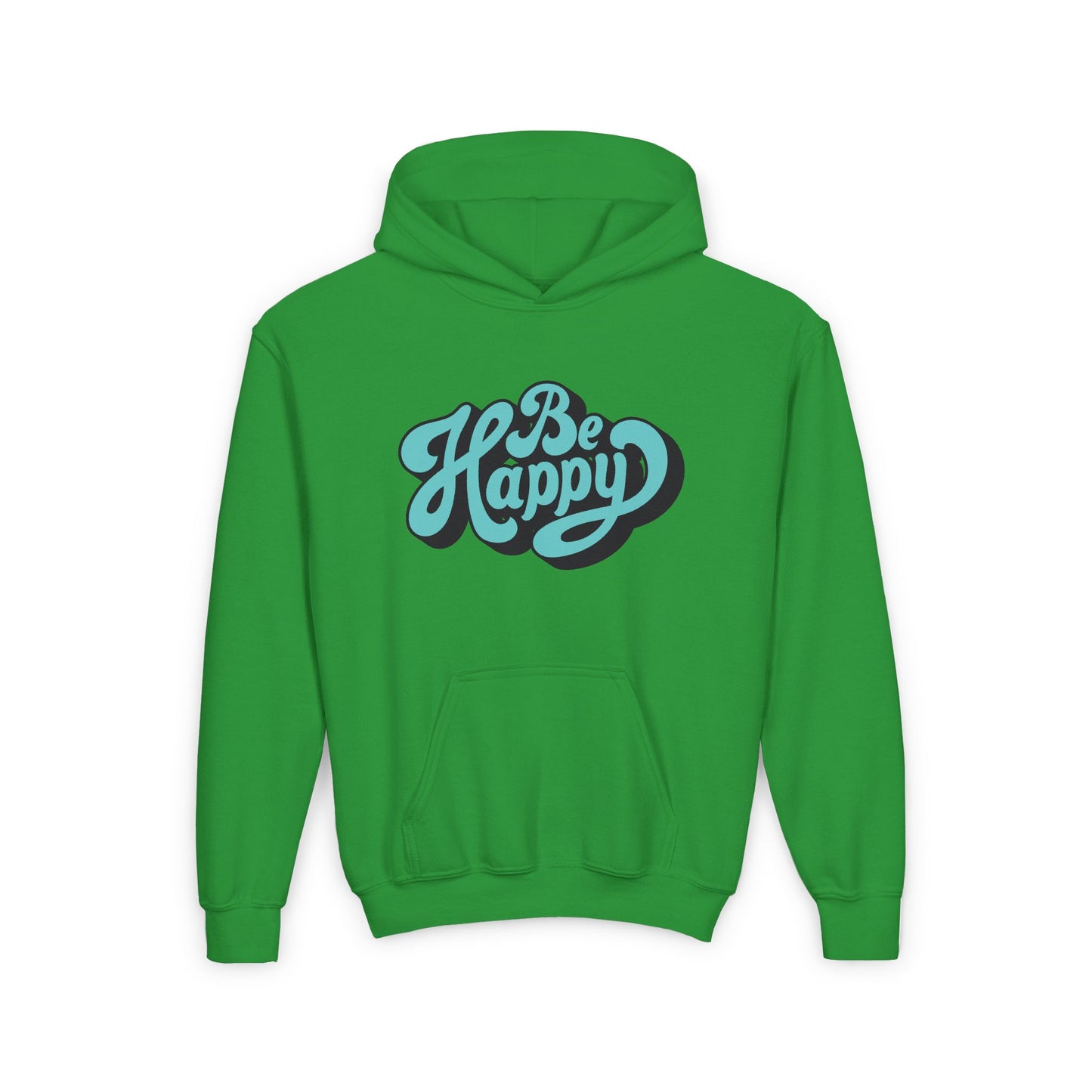Be Happy Youth Heavy Blend Hooded Sweatshirt