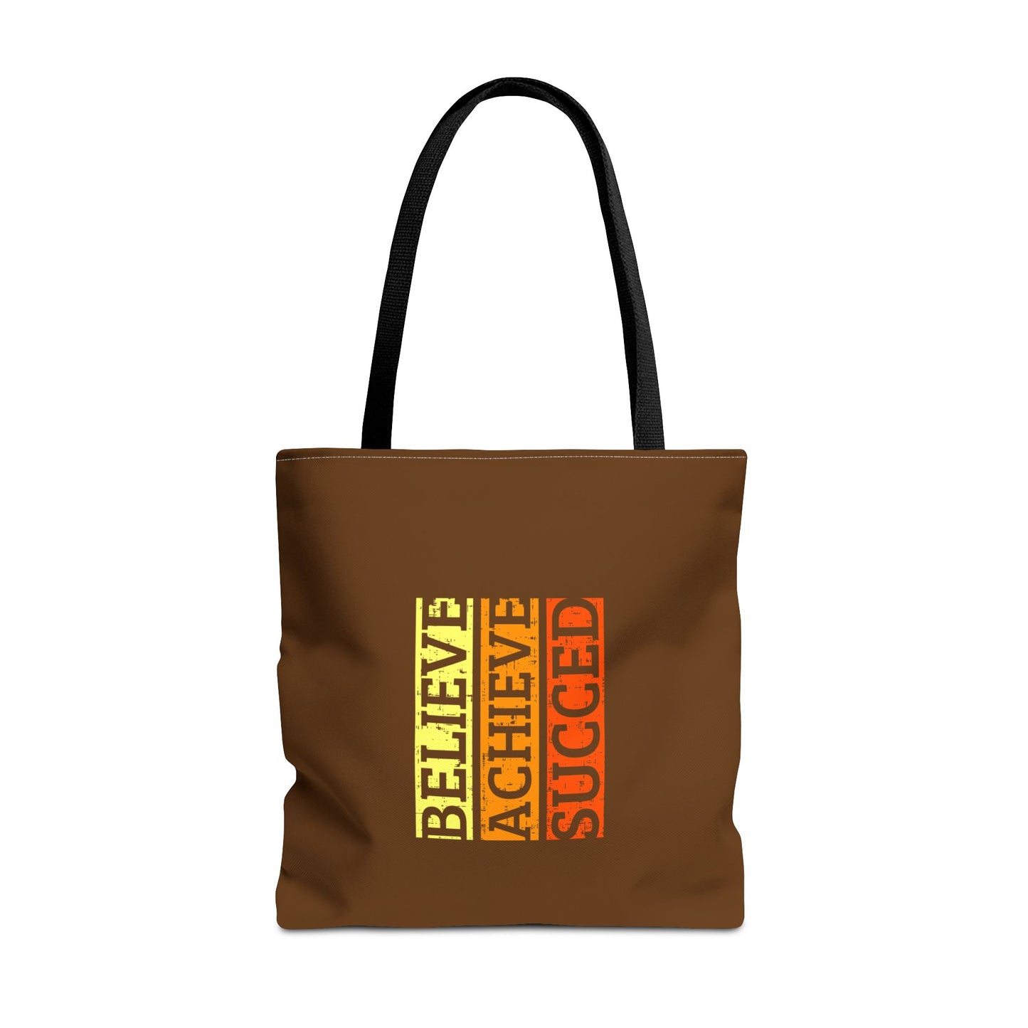 Believe Achieve Succed Tote Bag (AOP)