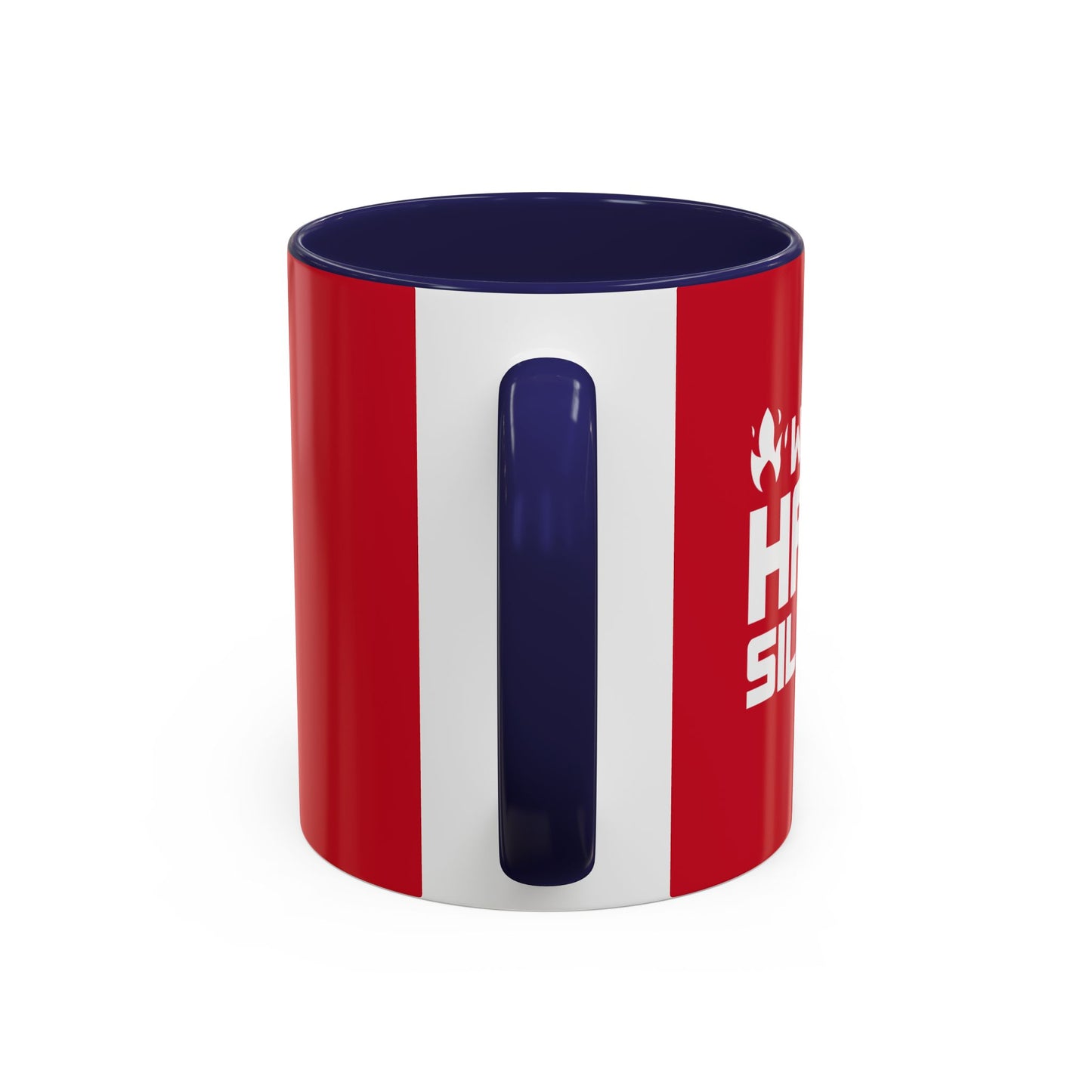 Work Hard In Silence Accent Coffee Mug (11, 15oz)