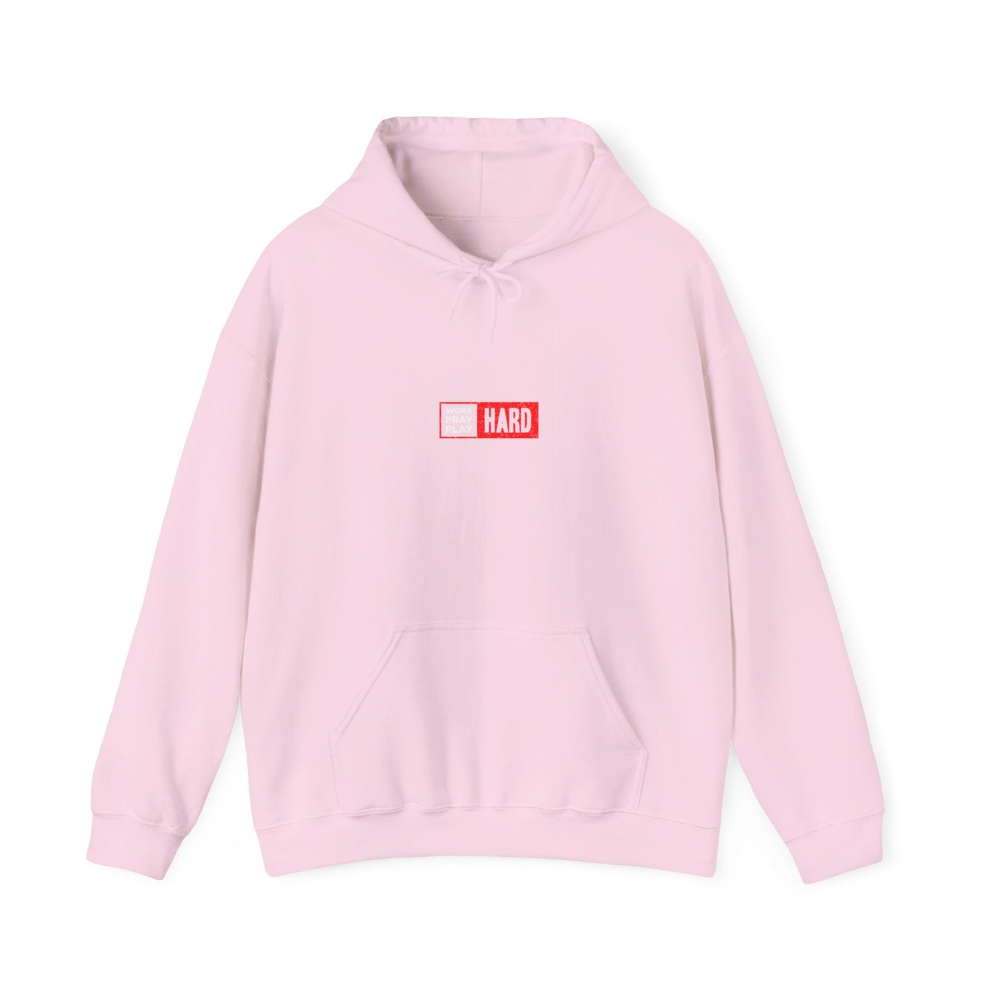 Work Hard Pray Hard Play Hard Unisex Heavy Blend™ Hooded Sweatshirt