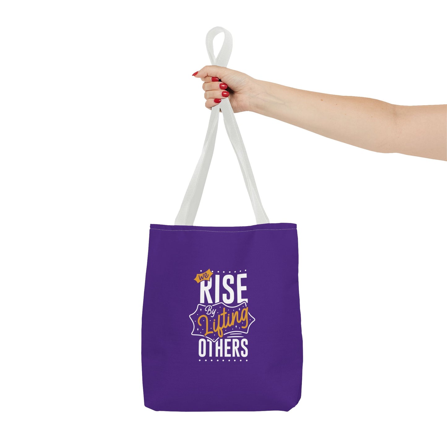 We Rise By Lifting Others Tote Bag (AOP)