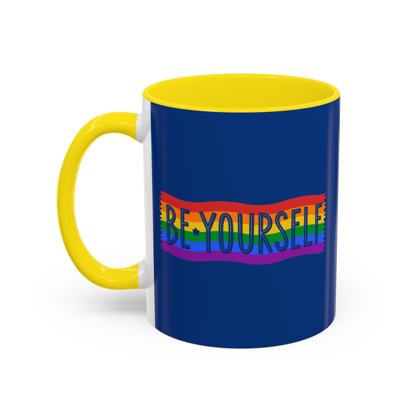 Be Yourself Accent Coffee Mug (11, 15oz)