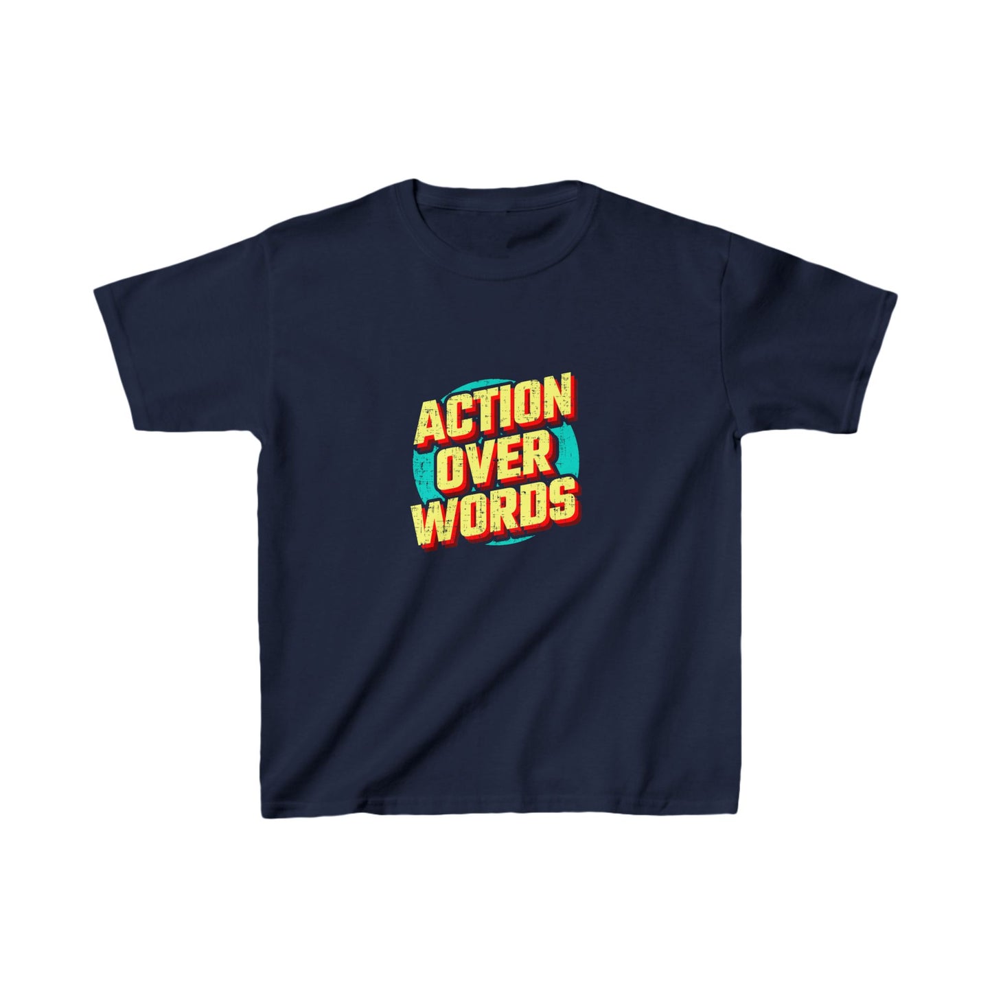 Action Over Words Kids Heavy Cotton™ Tee