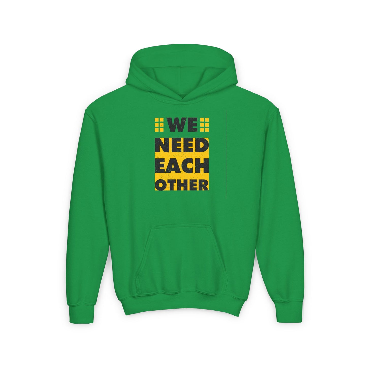 We Need Each Other Youth Heavy Blend Hooded Sweatshirt