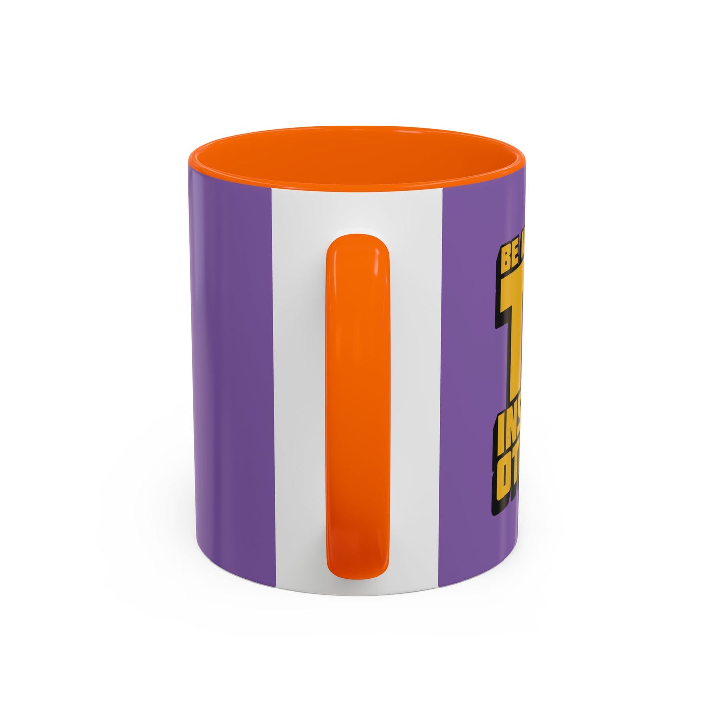 Be Inspired To Inspire Others Accent Coffee Mug (11, 15oz)