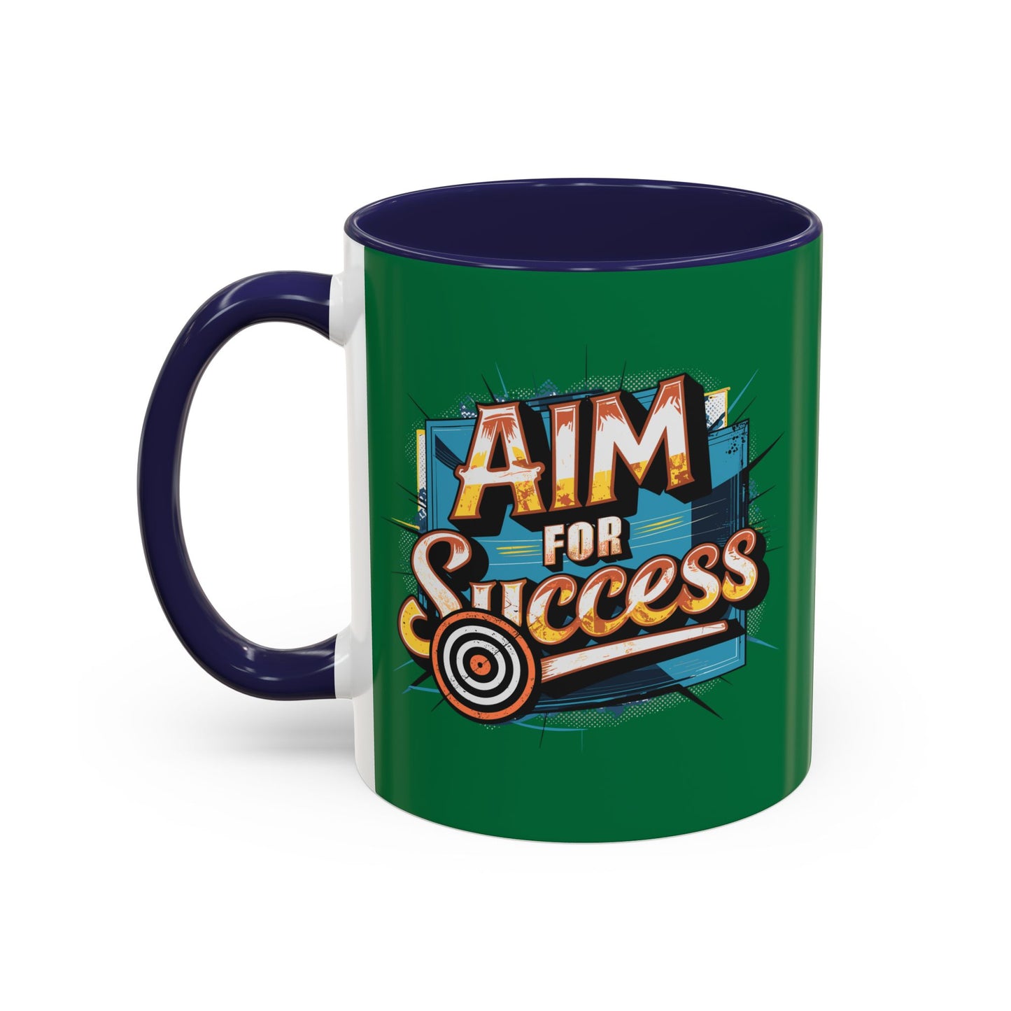 Aim For Success Accent Coffee Mug (11, 15oz)