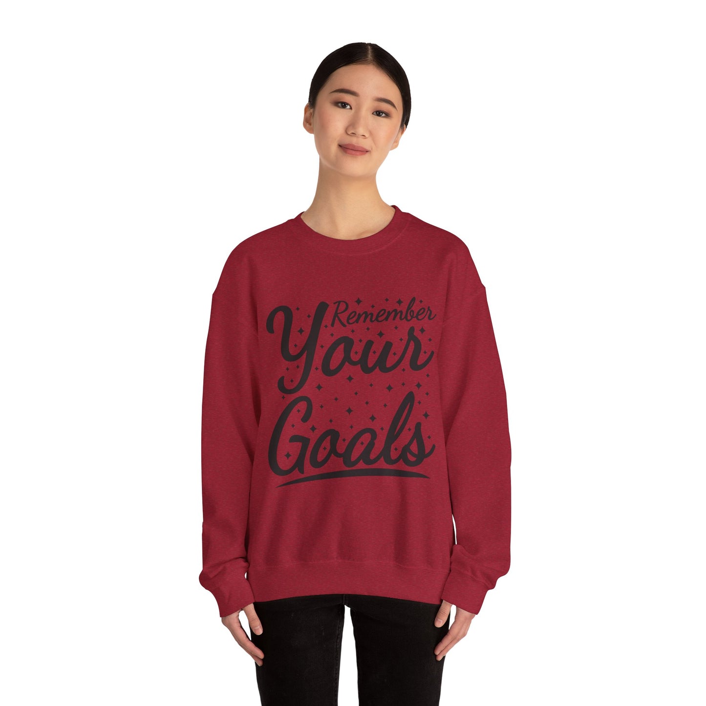Remember Your Goals Unisex Heavy Blend™ Crewneck Sweatshirt