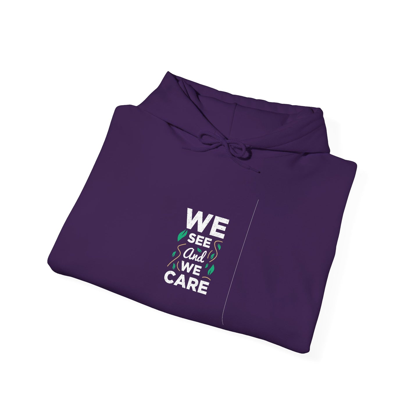 We See And We Care Unisex Heavy Blend™ Hooded Sweatshirt