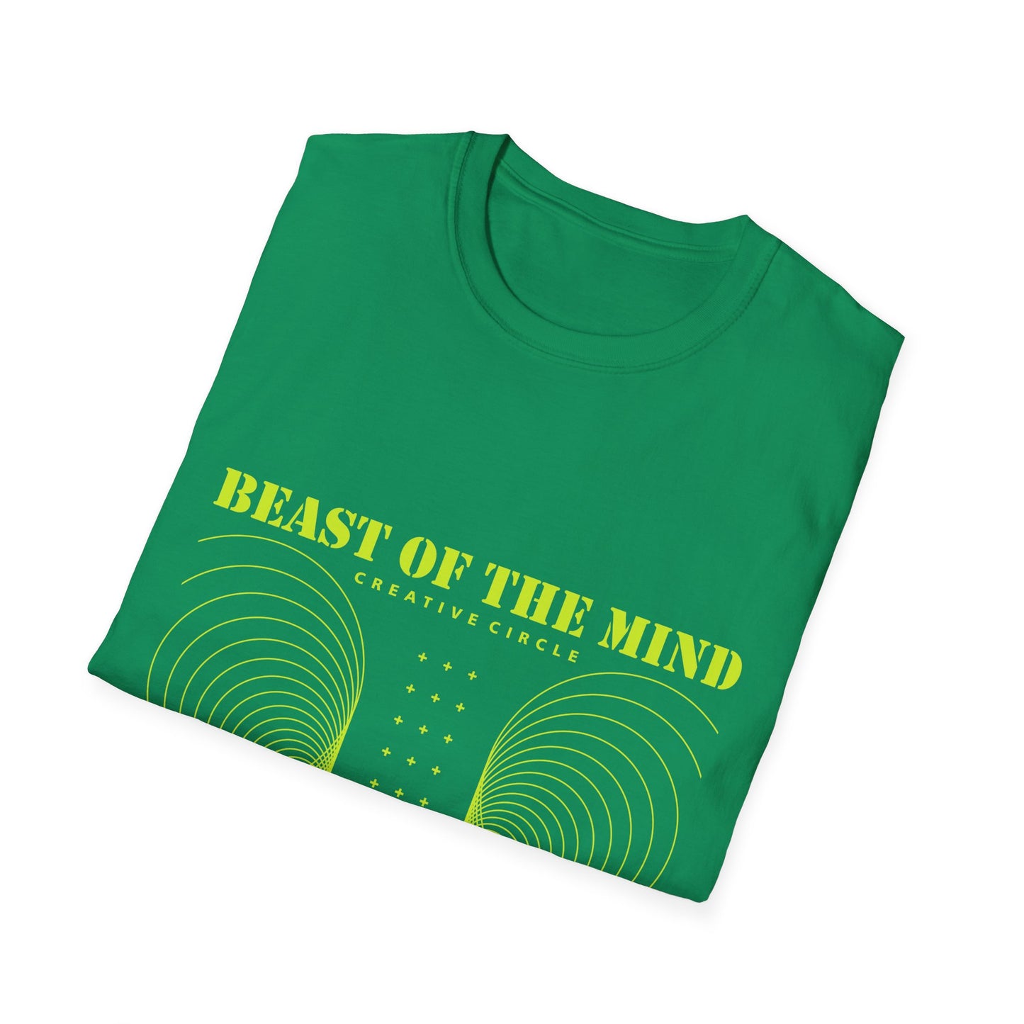 Beast of The Mind Creative Circle Unisex Softstyle T-Shirt