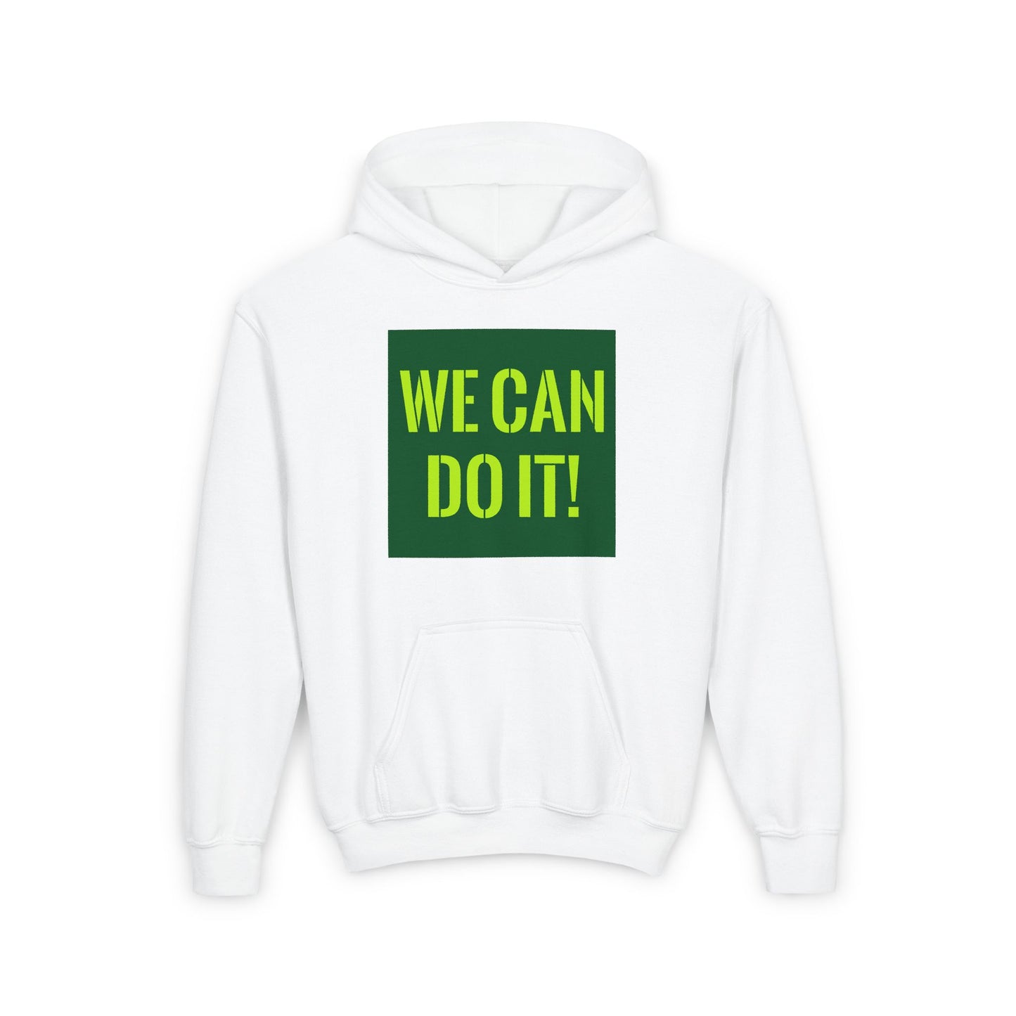 You Can Do It Youth Heavy Blend Hooded Sweatshirt