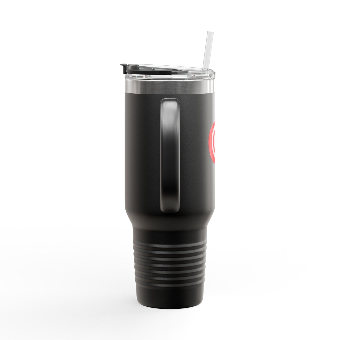 3d Render Arroe Hit The Center Of Target Or Goal Of Success Insulated Travel Mug, 40oz