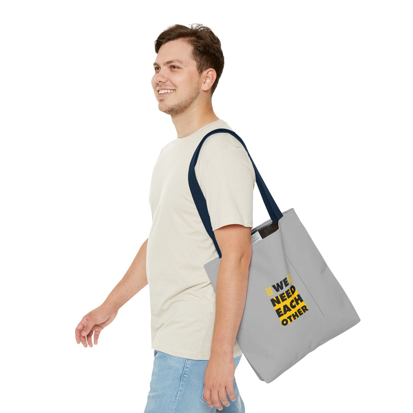 We Need Each Other Tote Bag (AOP)