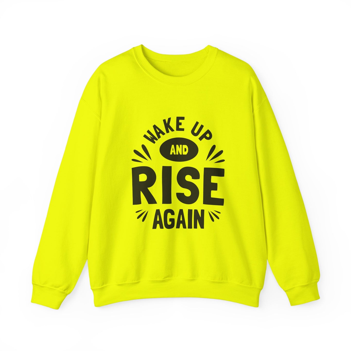 Wake Up And Rise Again Unisex Heavy Blend™ Crewneck Sweatshirt