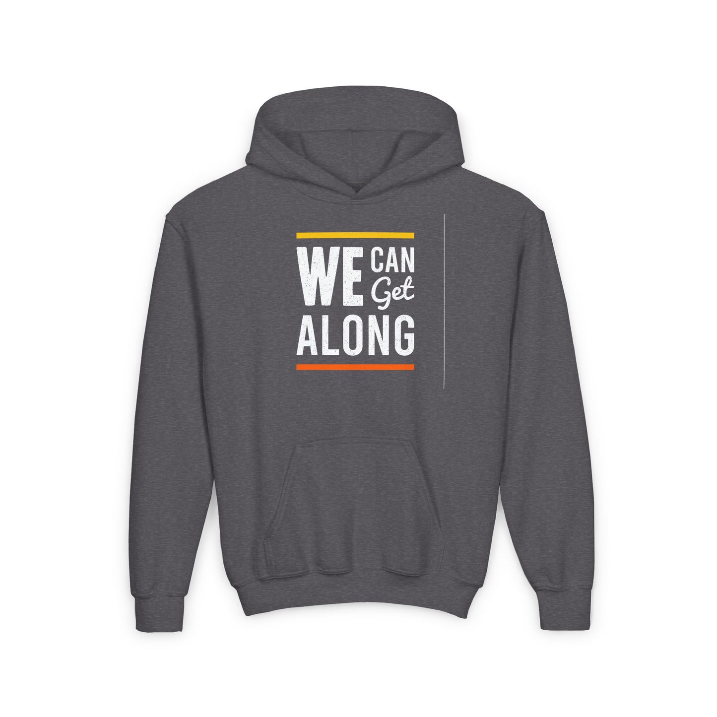 We Can Get Along Youth Heavy Blend Hooded Sweatshirt