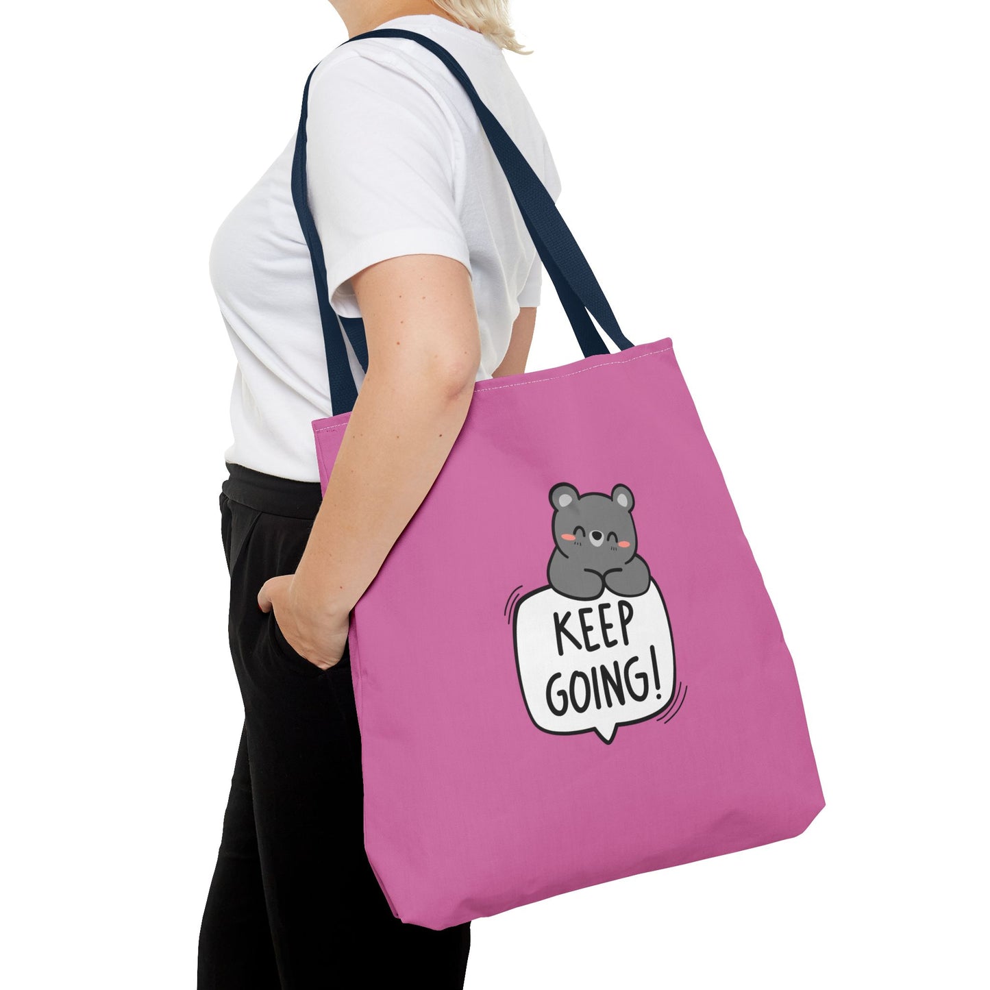 Keep Going Tote Bag (AOP)