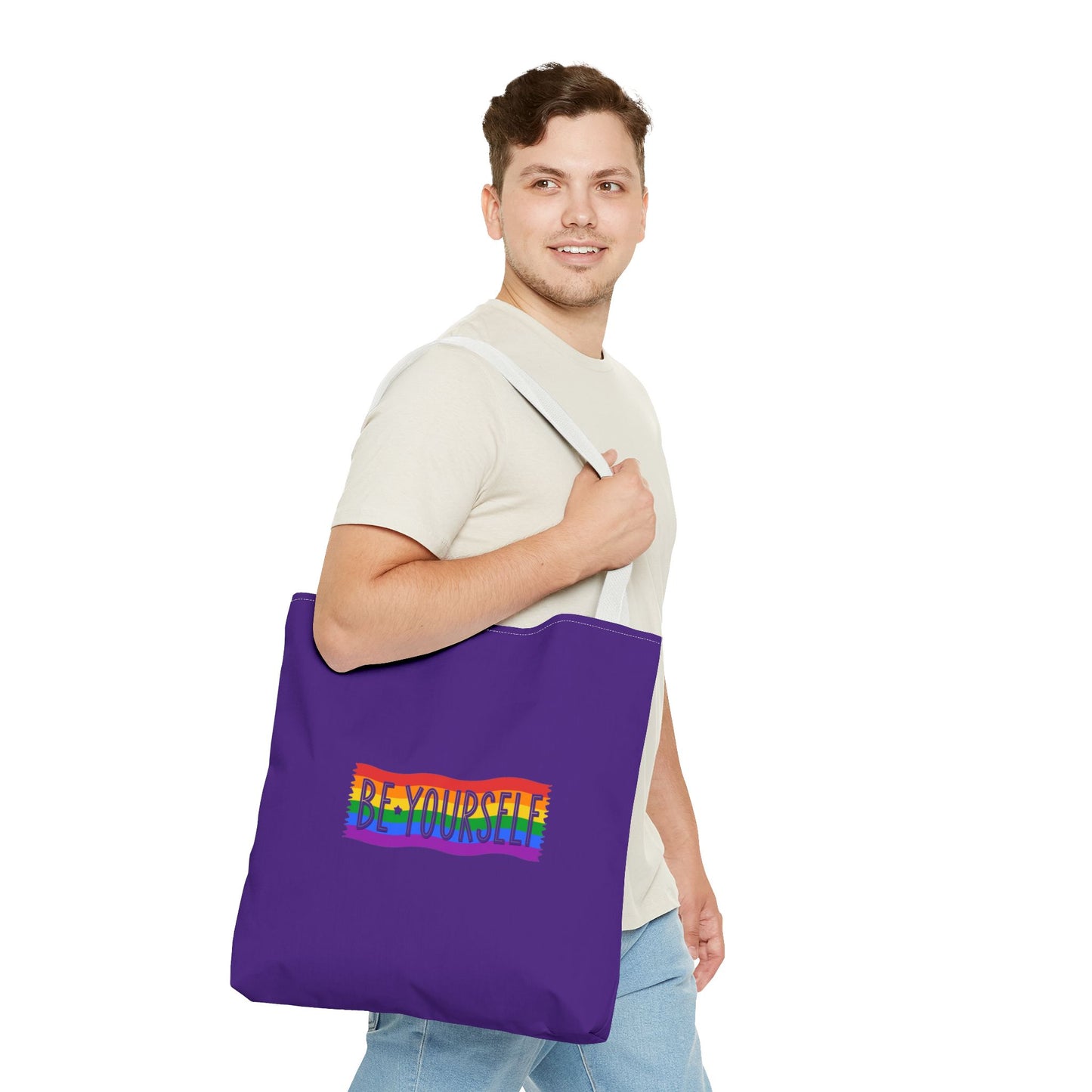 Be Yourself Tote Bag (AOP)