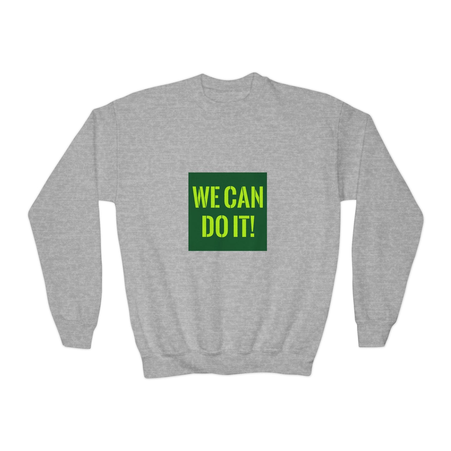 We Can Do It Youth Crewneck Sweatshirt