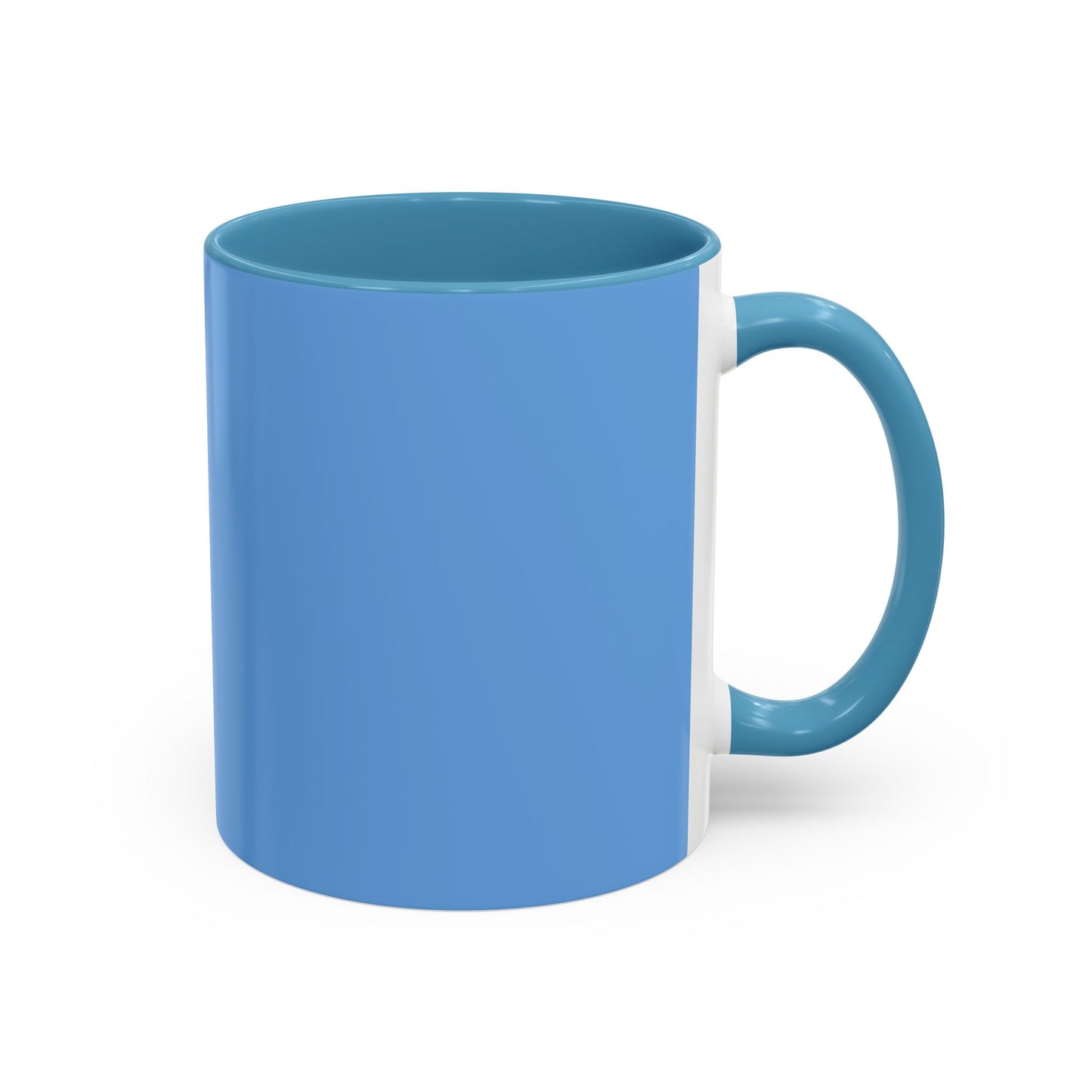 You Have To Believe It Before You See It Accent Coffee Mug (11, 15oz)