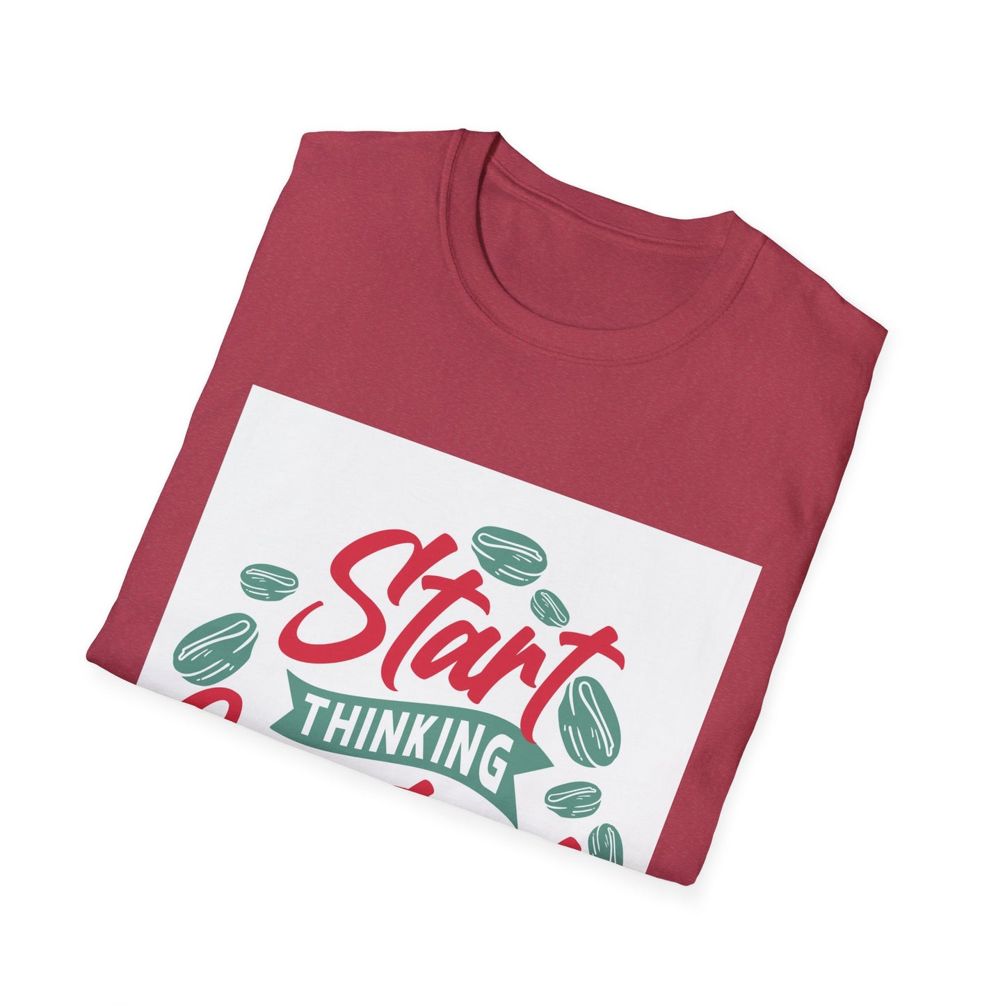 start thinking creatively Unisex Softstyle T-Shirt