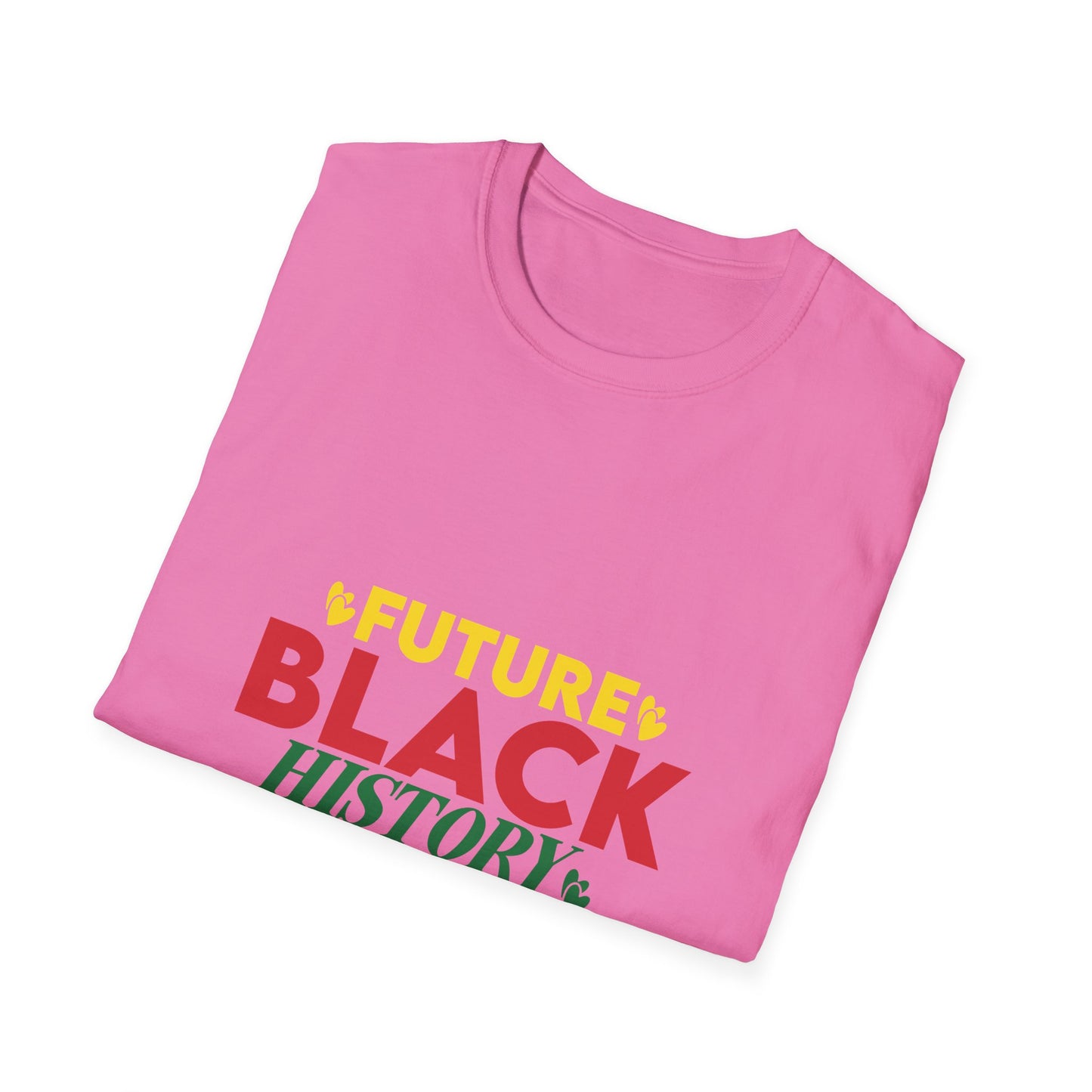 Future Black History Maker Unisex Softstyle T-Shirt