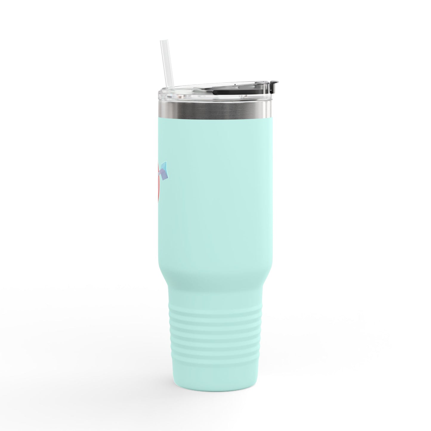 3d Render Arroe Hit The Center Of Target Or Goal Of Success Insulated Travel Mug, 40oz