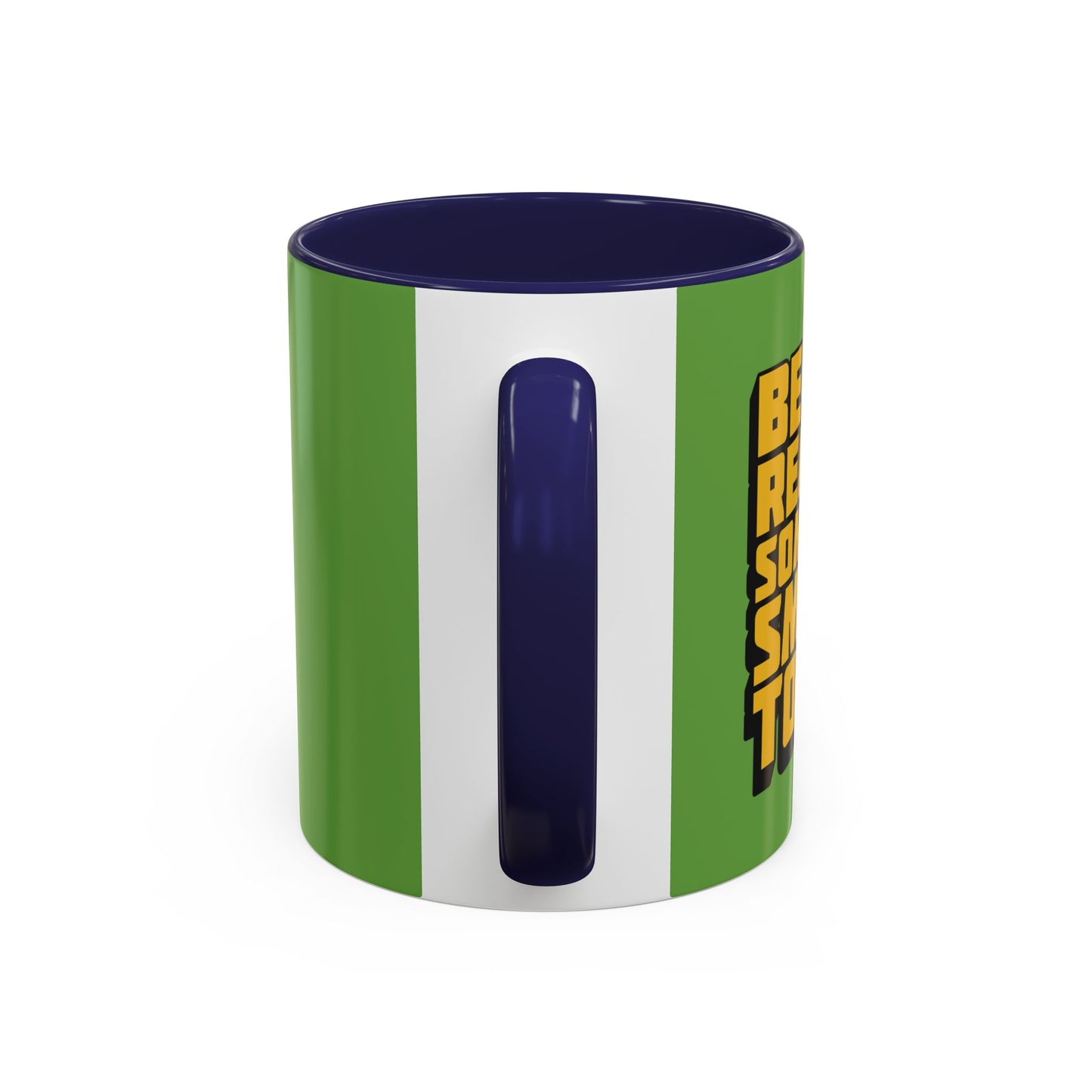 Be The Reason Someone Smiles Today Accent Coffee Mug (11, 15oz)