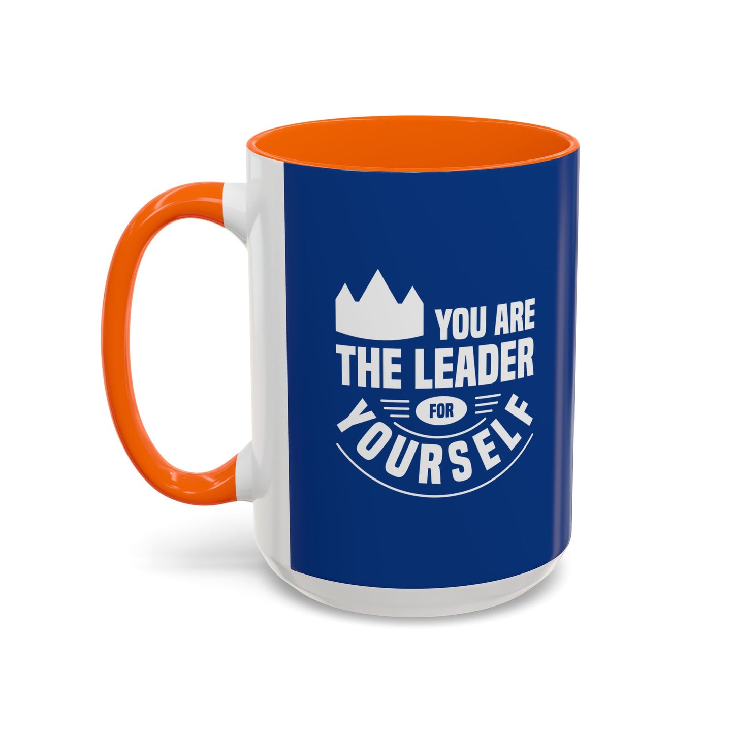 You Are The Leader For Yourself Accent Coffee Mug (11, 15oz)