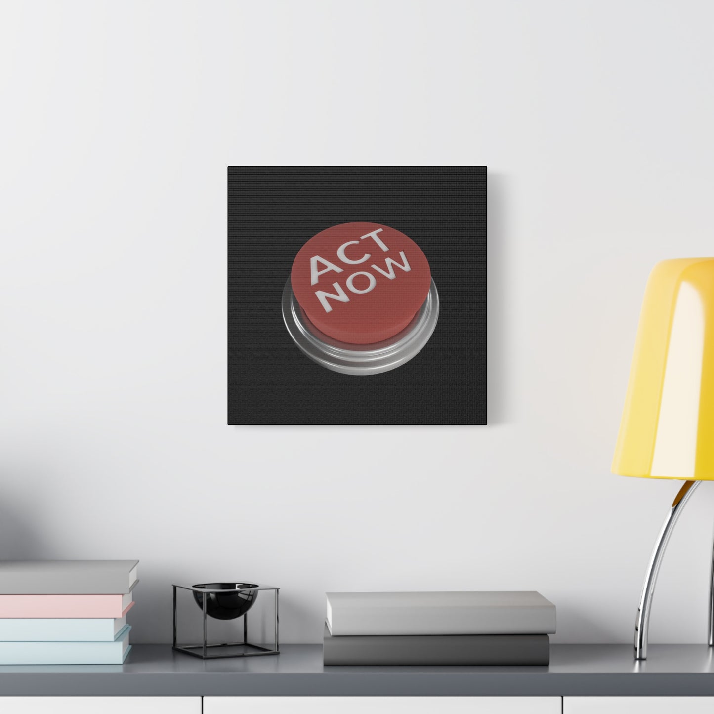 Act Now Matte Canvas, Stretched, 1.25"