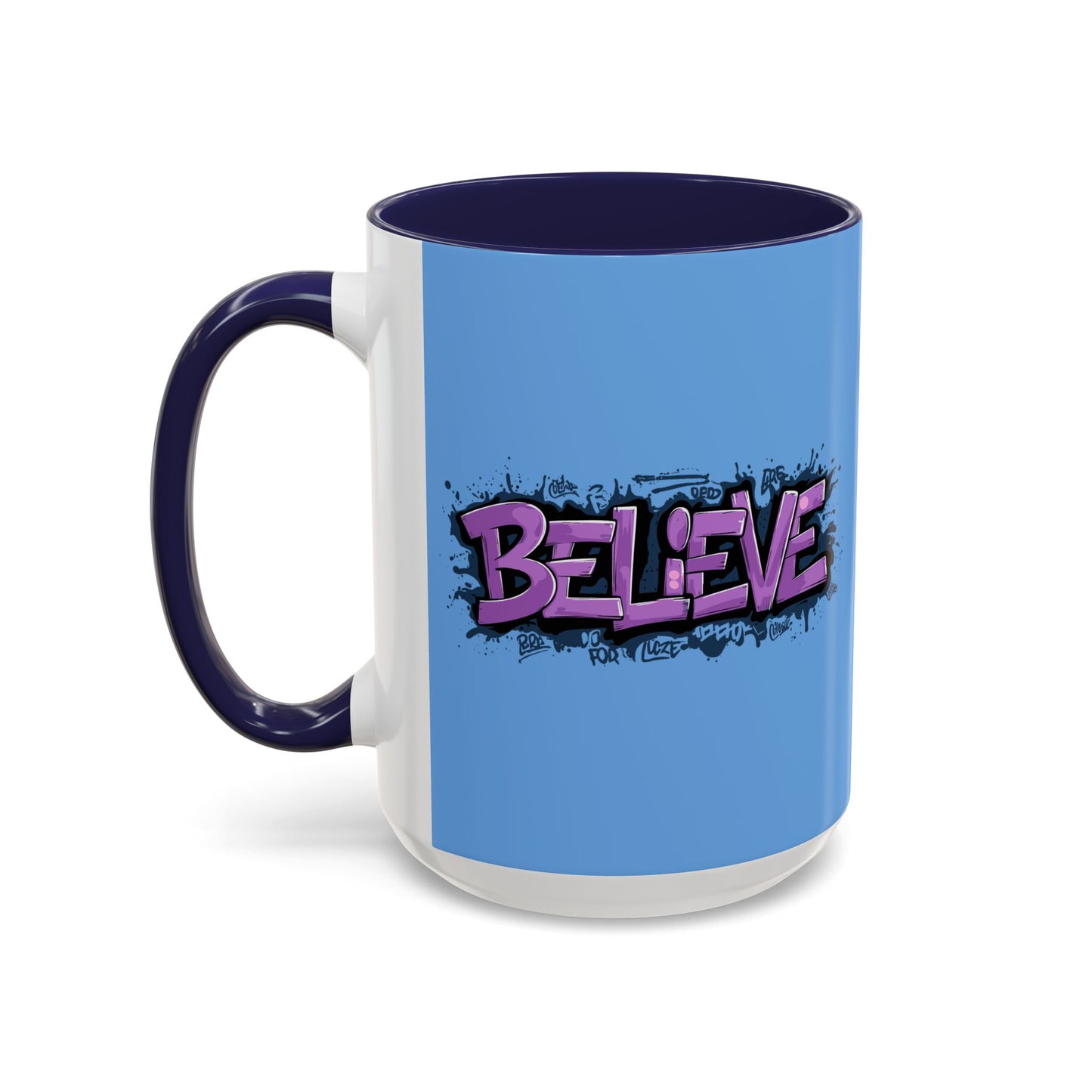 Believe Accent Coffee Mug (11, 15oz)
